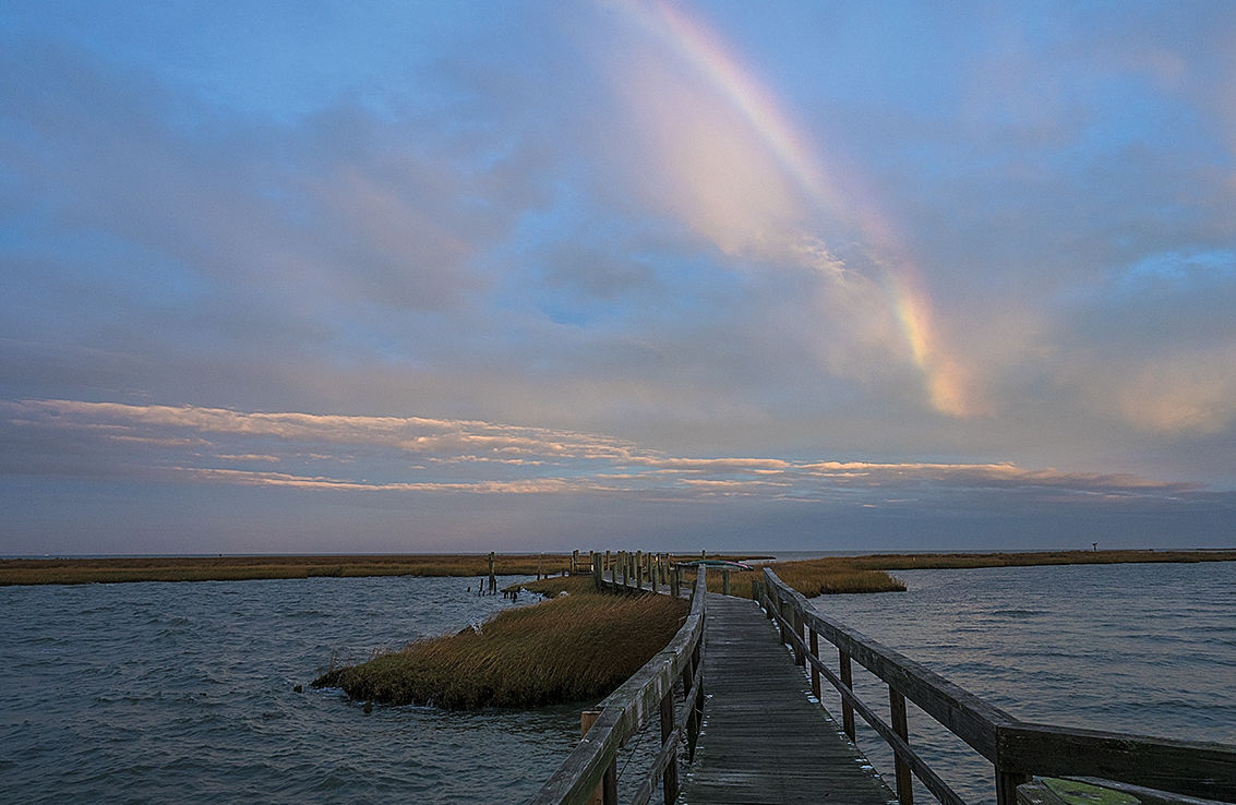 Fox Island VA rainbow